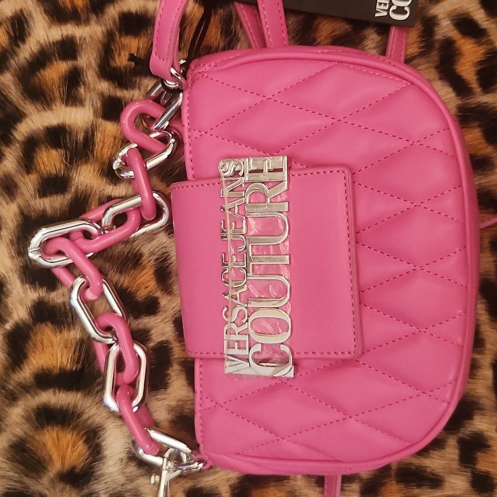 Versace original hot pink bag